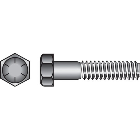 Hillman Grade 8 Hex Head Cap Screw, Steel 220021